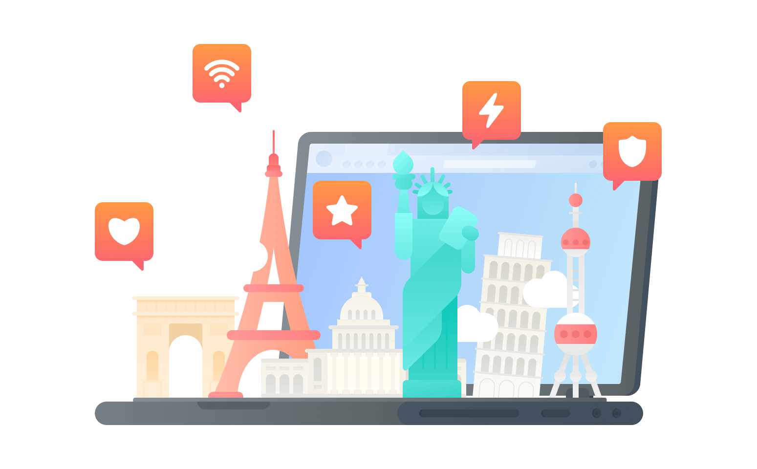 在荷属安的列斯群岛连接到中国vpn - 返华APP